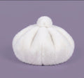 Béret femme fourrure blanc – Béret chaud hiver style artiste peintre
