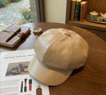 Casquette de peintre beige femme – Accessoire automne hiver vintage et élégant