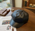 Casquette de peintre noire femme – Accessoire automne hiver vintage et élégant