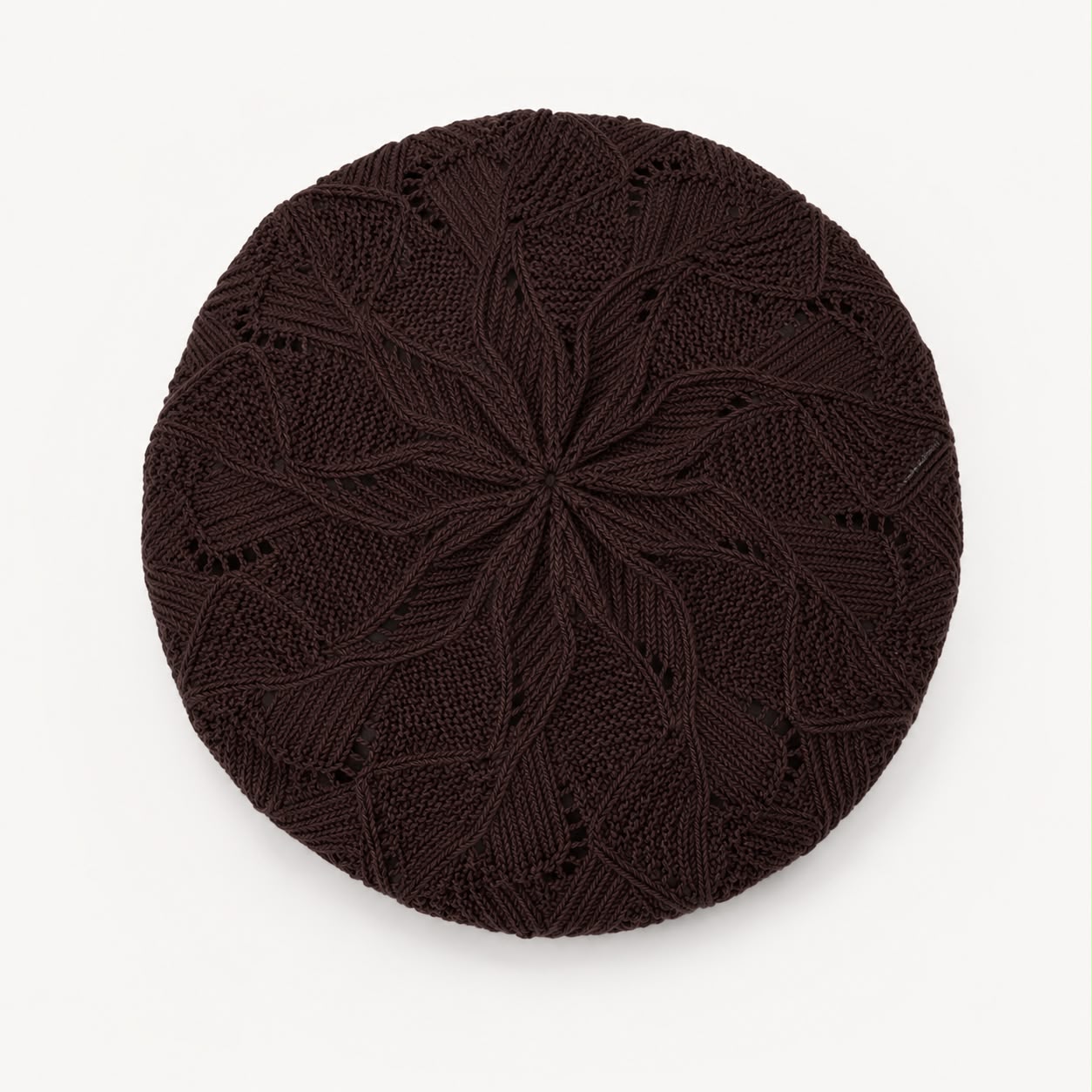 Béret Femme Café | Tricot Acrylique