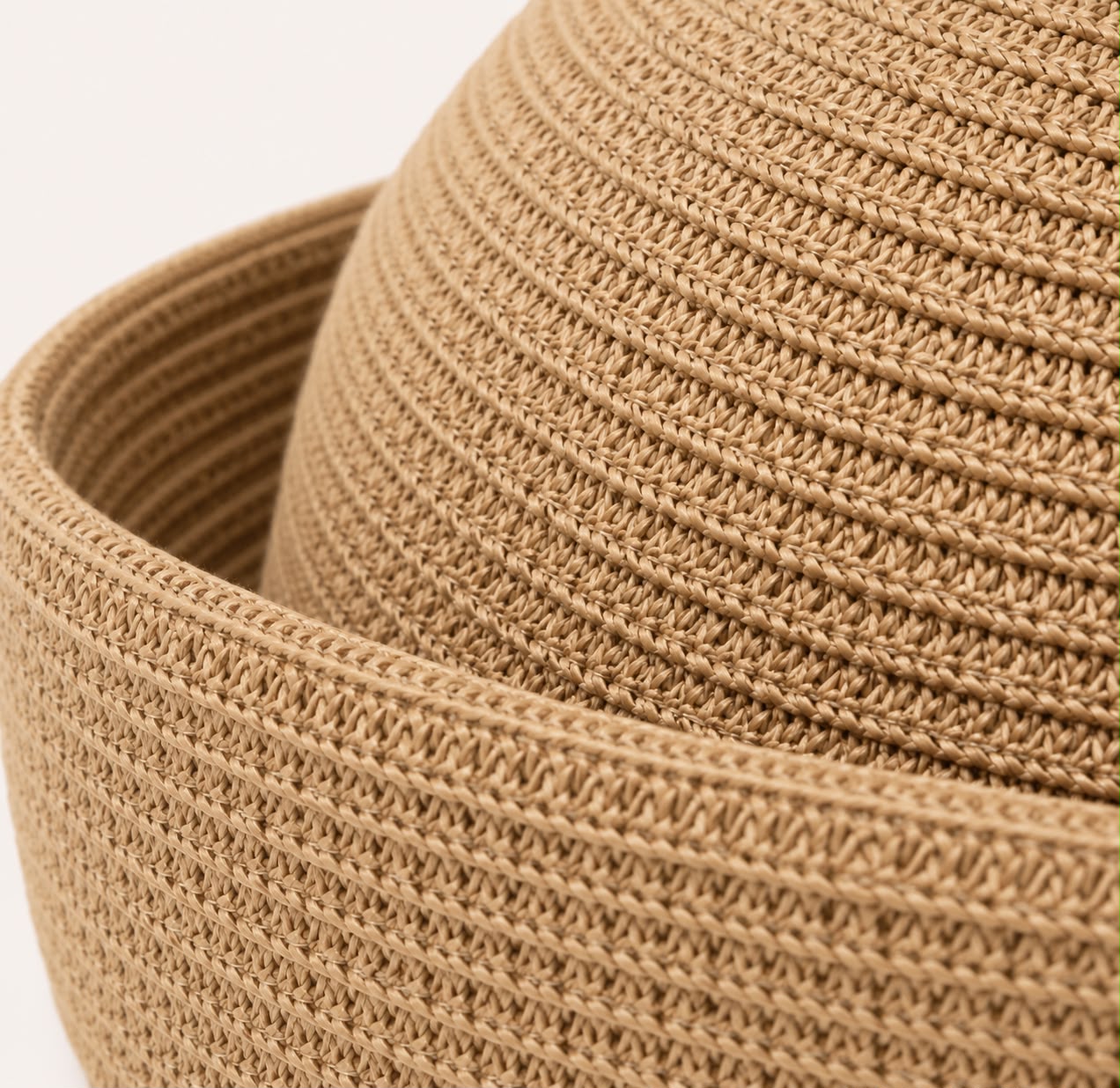 Béret d’Été Pillbox Tressé – Kaki