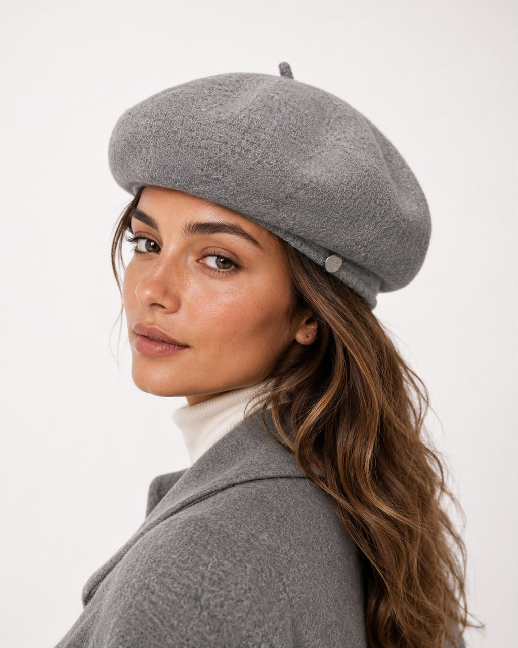 Béret Femme Éloïse – Gris