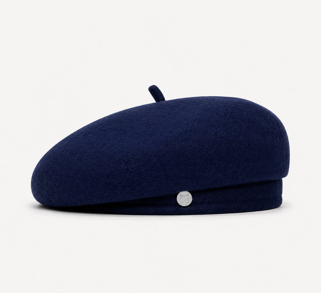 Béret Femme Éloïse – Bleu Marine