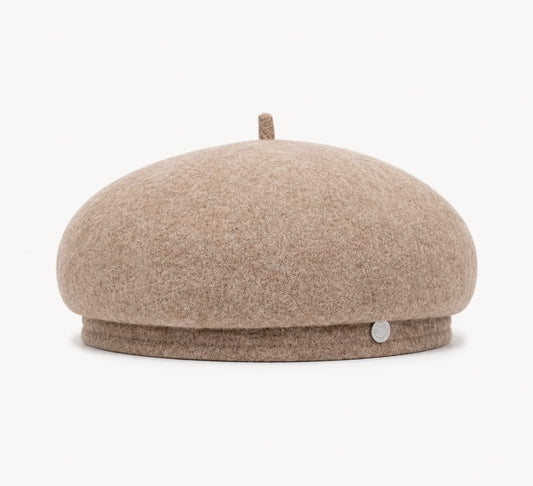 Béret Femme Éloïse – Camel Chiné
