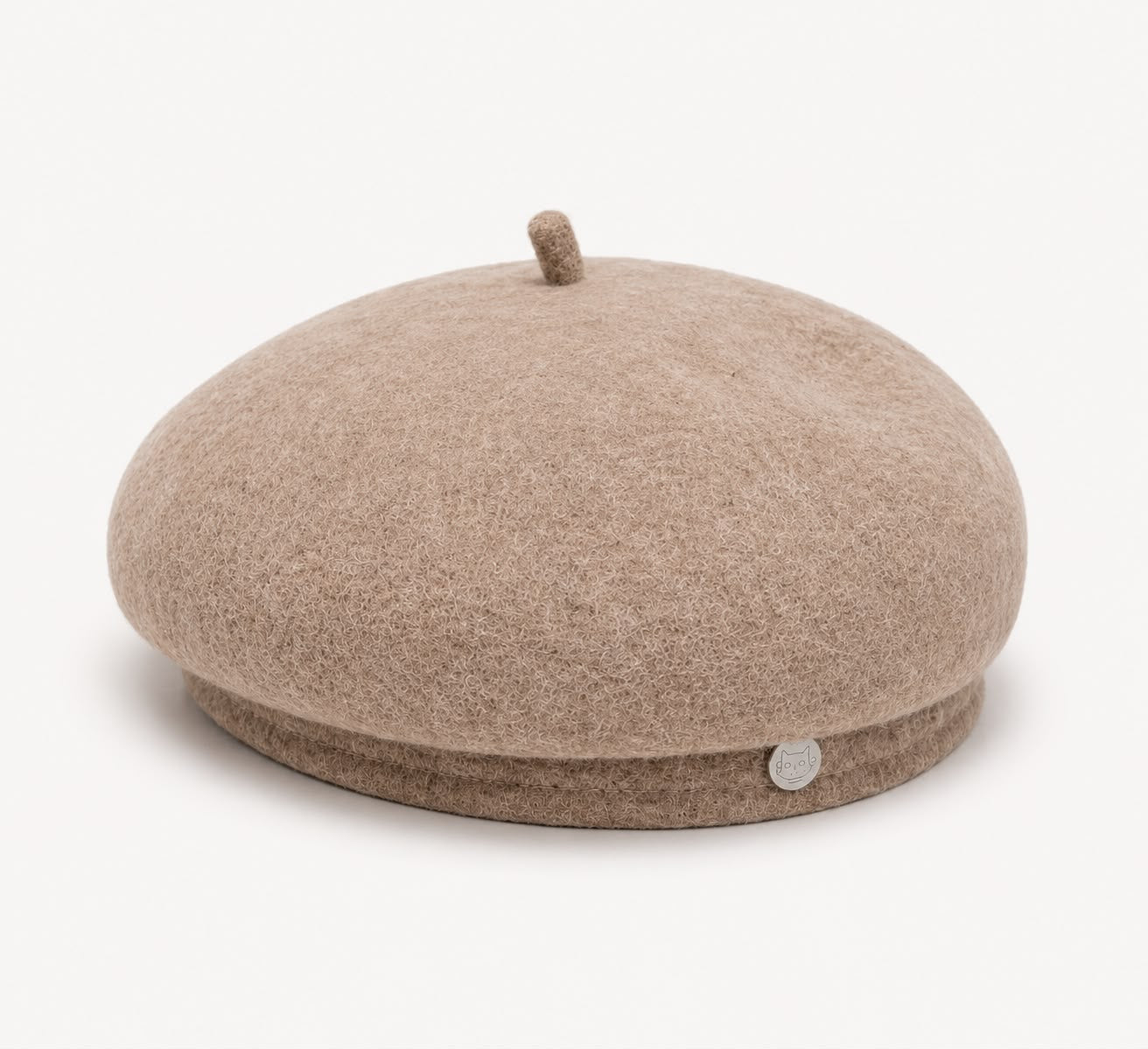 Béret Femme Éloïse – Camel Chiné