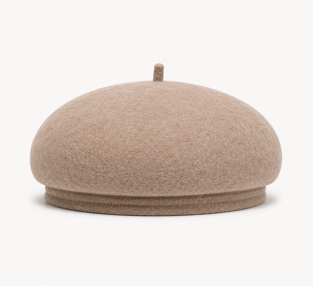 Béret Femme Éloïse – Camel Chiné