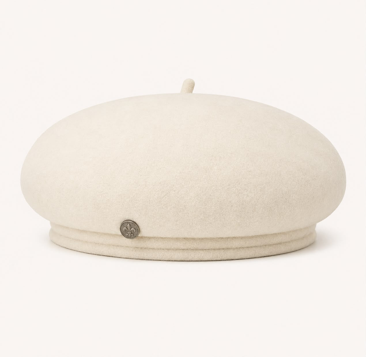 Béret Femme Éloïse – Beige Ivoire
