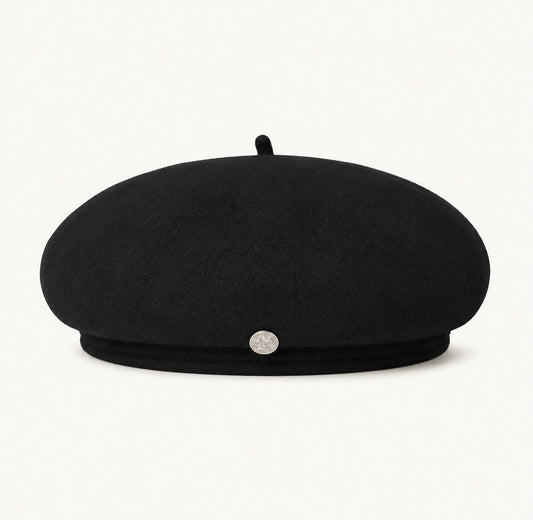 Béret Femme Éloïse – Noir