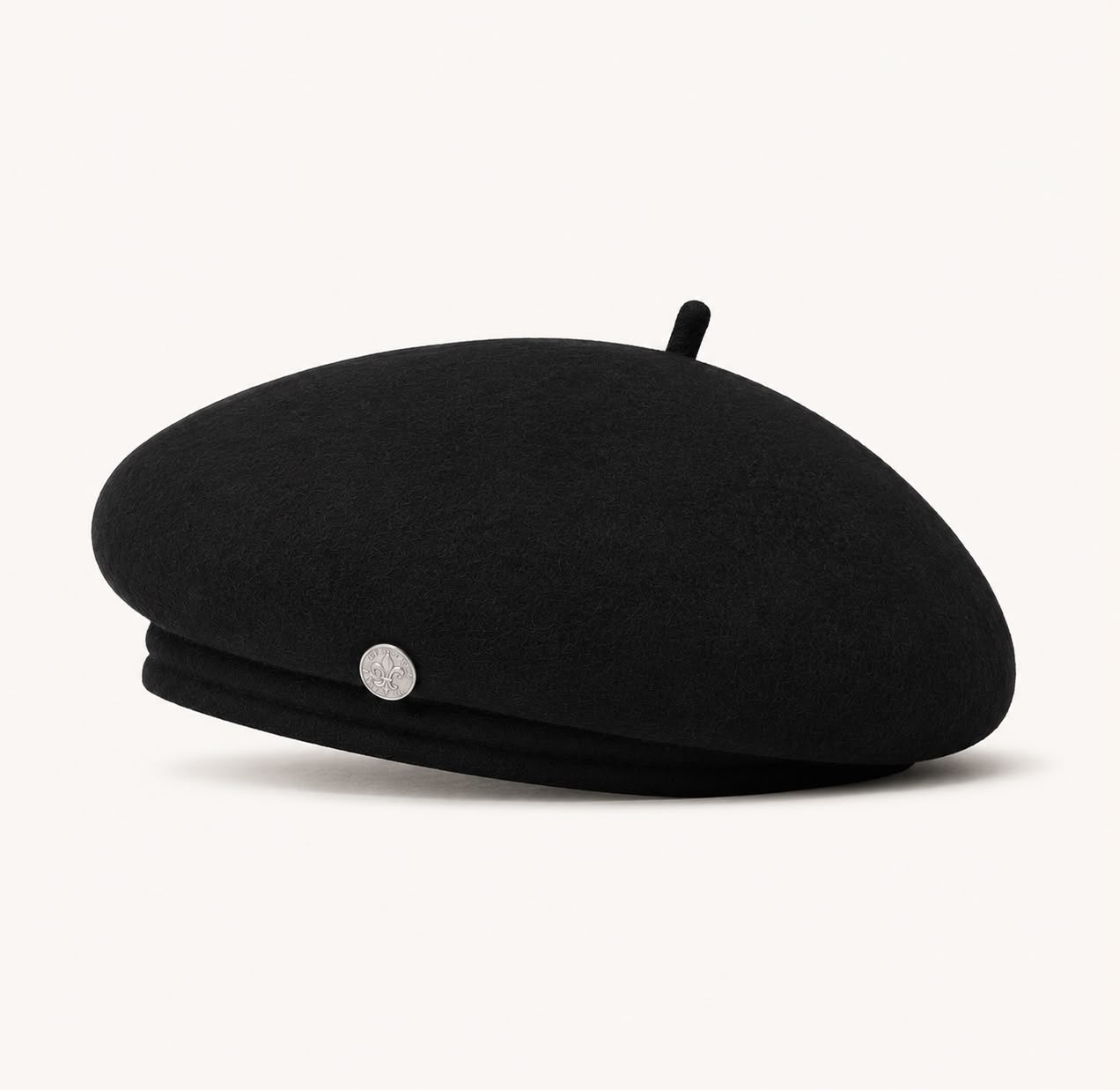 Béret Femme Éloïse – Noir