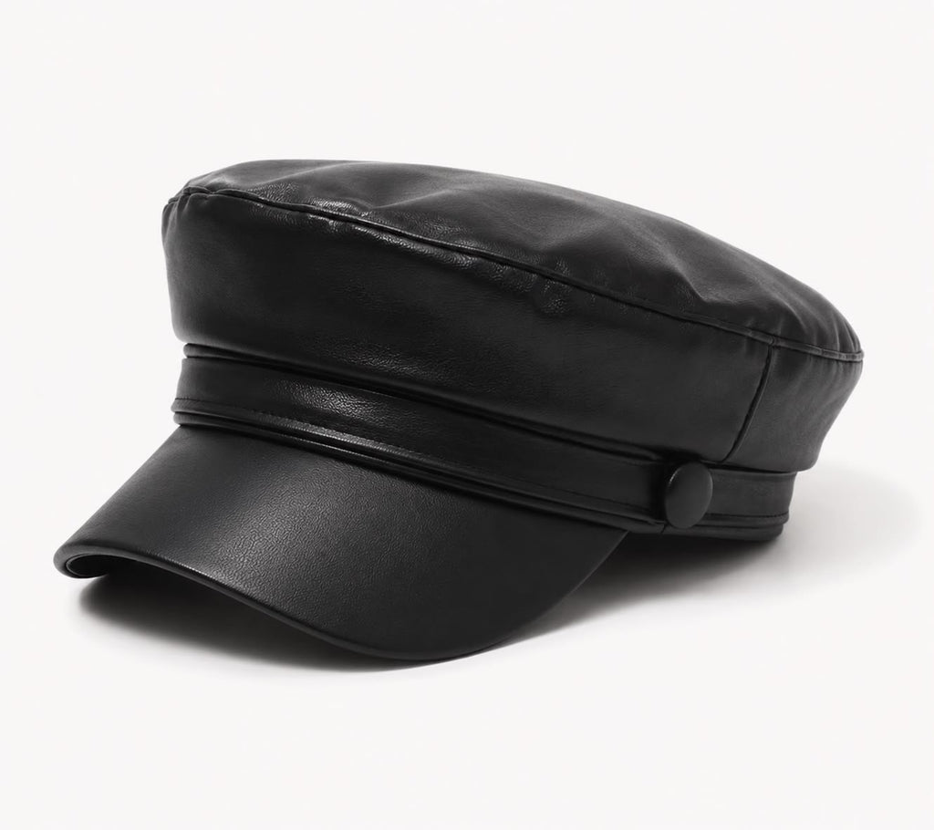 Casquette Gavroche Romy – Noir