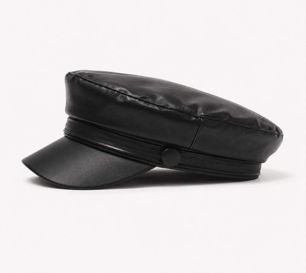 Casquette Gavroche Romy – Noir
