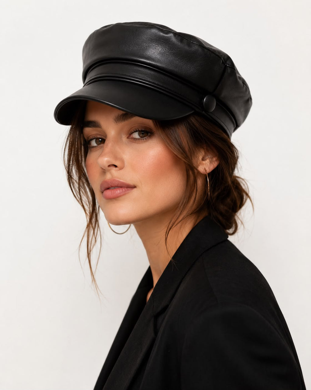 Casquette Gavroche Romy – Noir