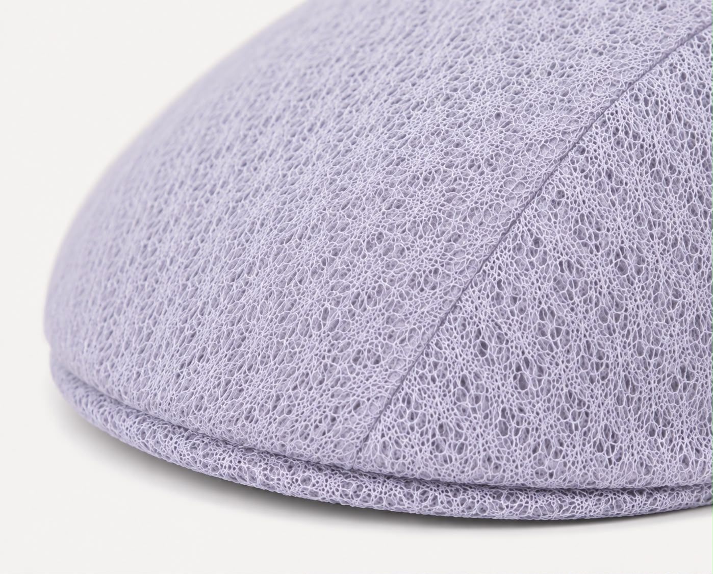 Casquette plate d’été en maille Marceau – Blanc