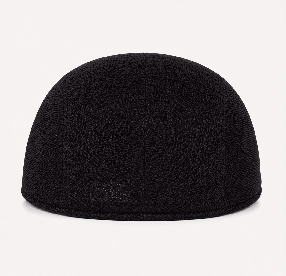 Casquette plate d’été en maille Marceau – Noir