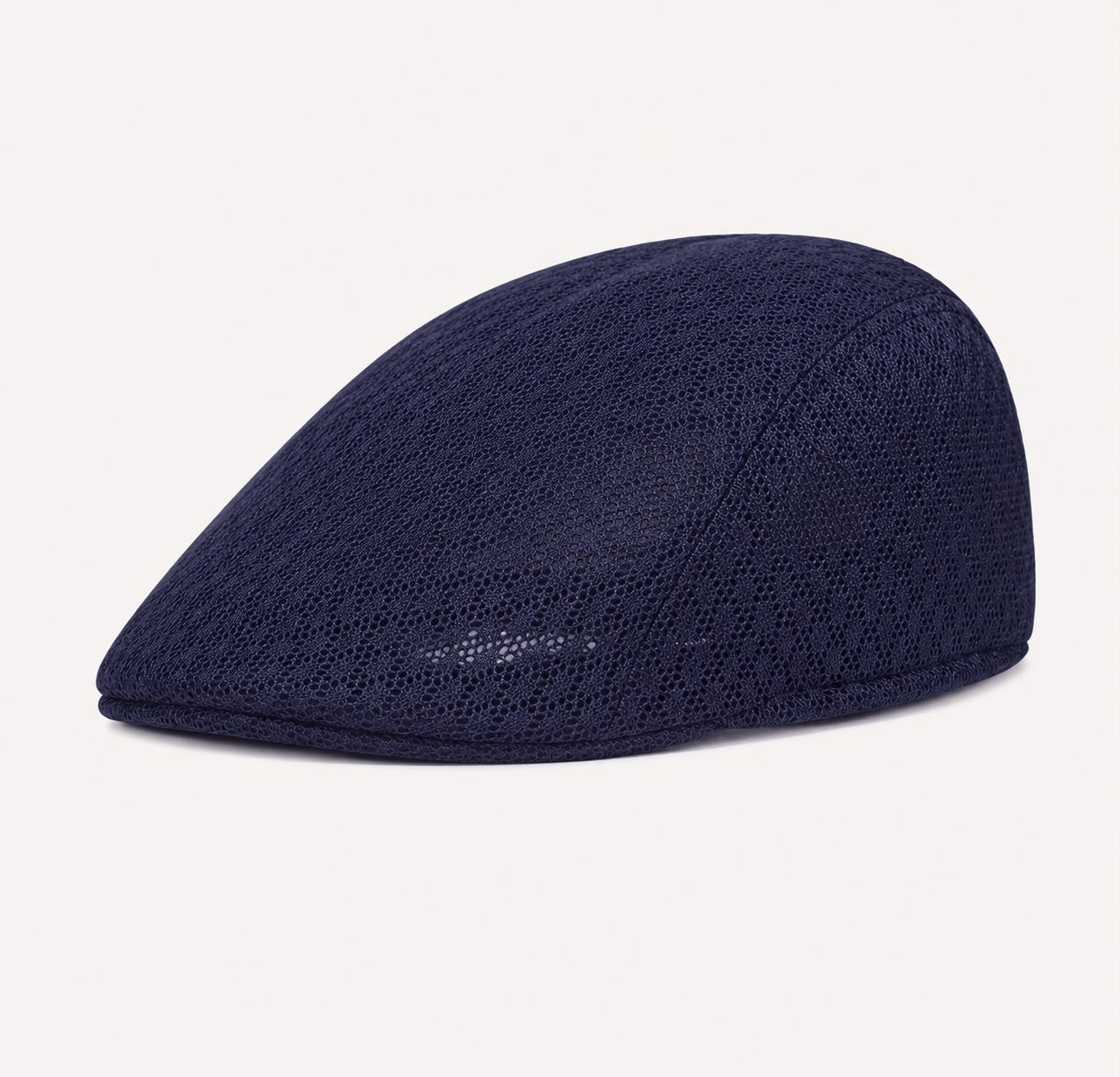Casquette plate d’été en maille Marceau – Bleu
