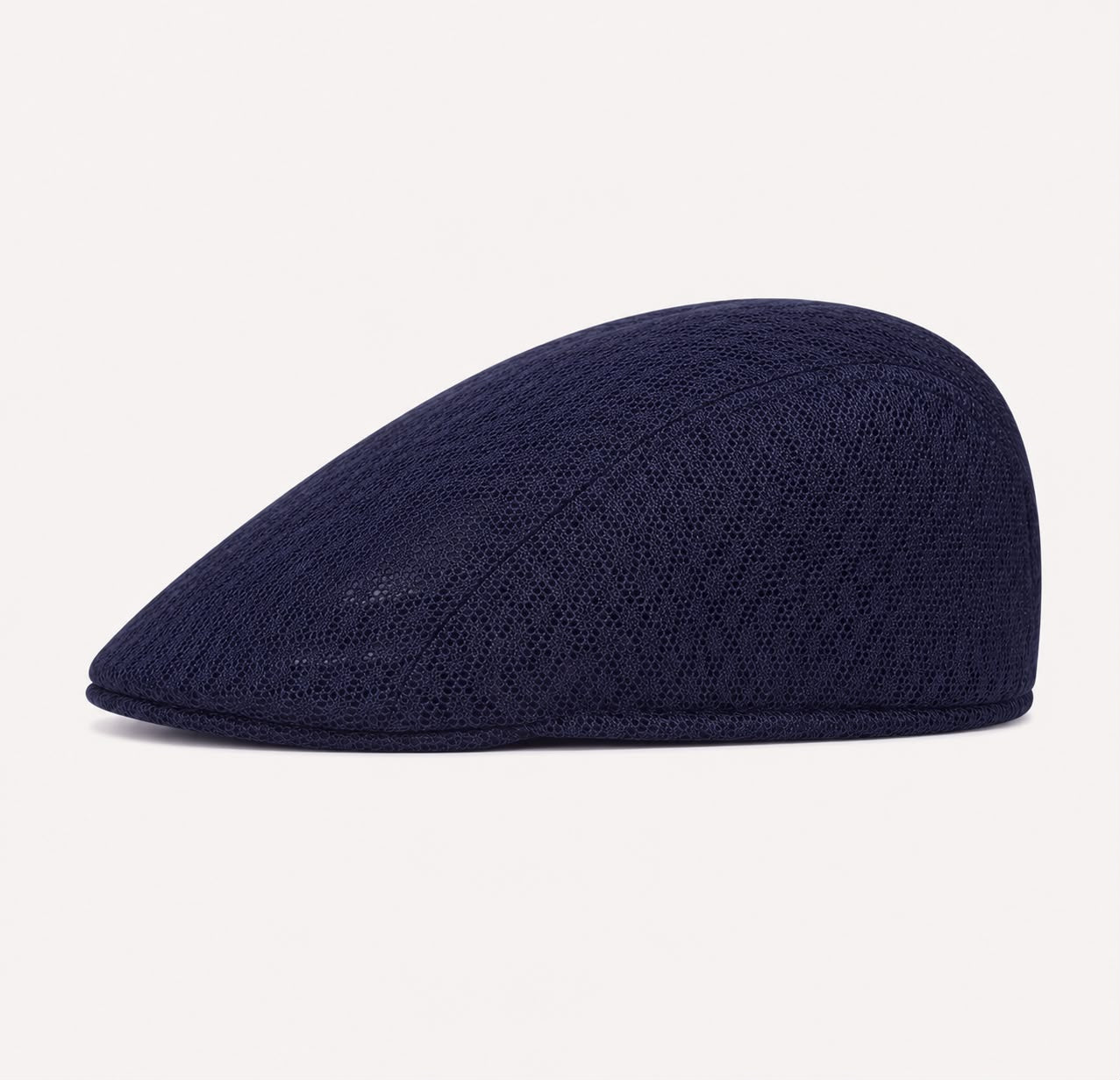 Casquette plate d’été en maille Marceau – Bleu