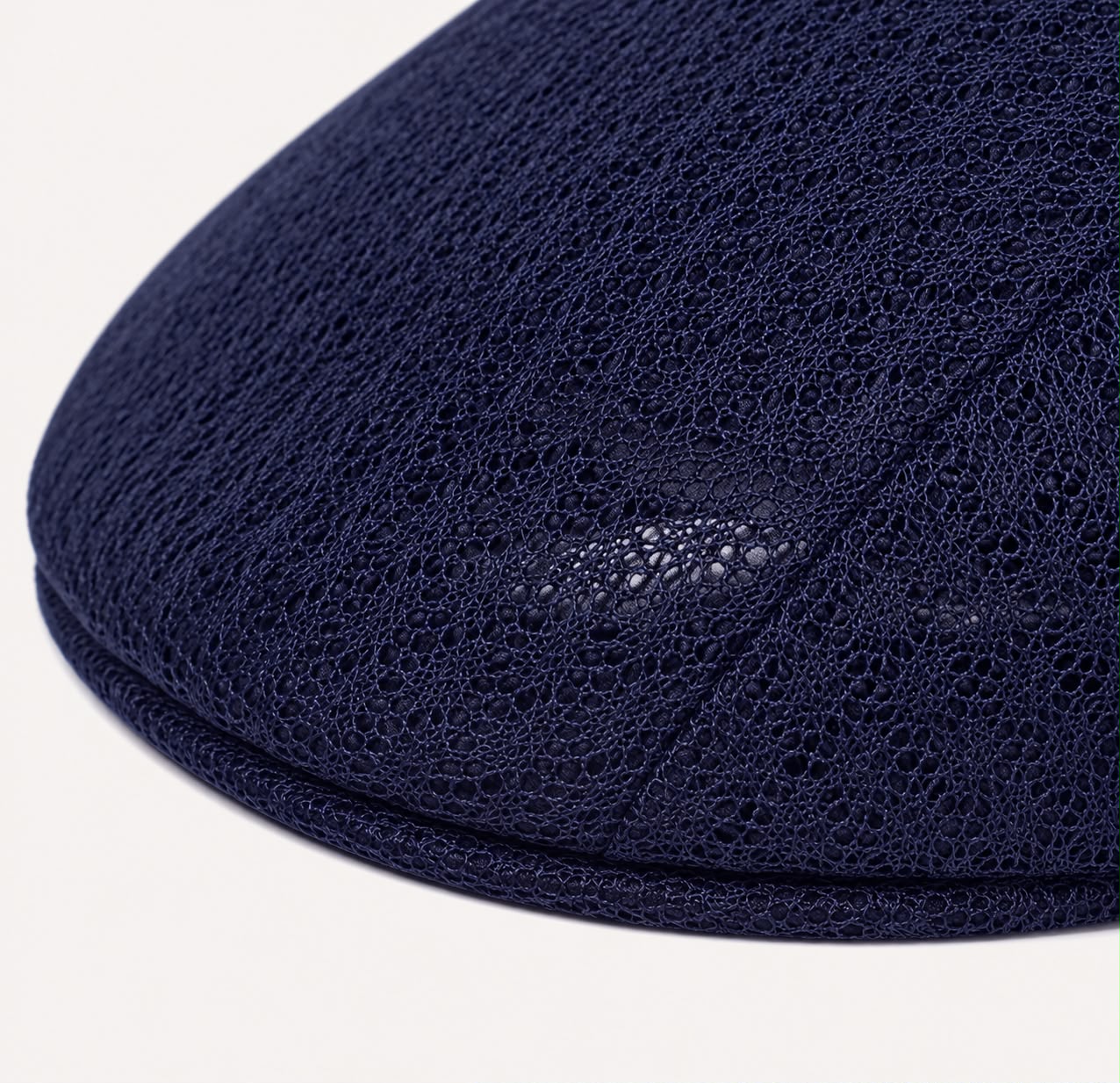 Casquette plate d’été en maille Marceau – Bleu
