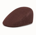 Casquette plate d’été en maille Marceau – Marron café