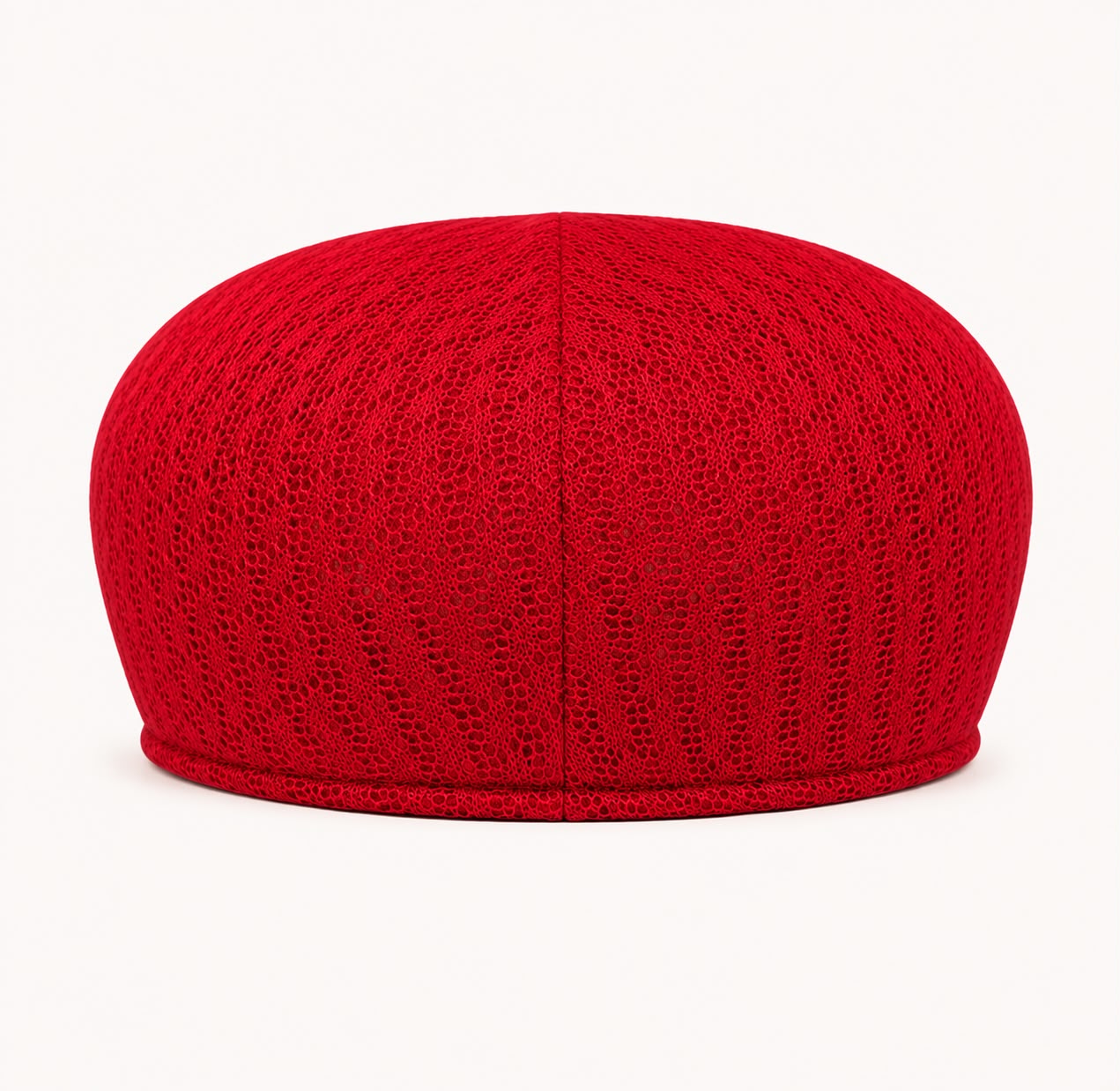 Casquette plate d’été en maille Marceau – Bordeaux