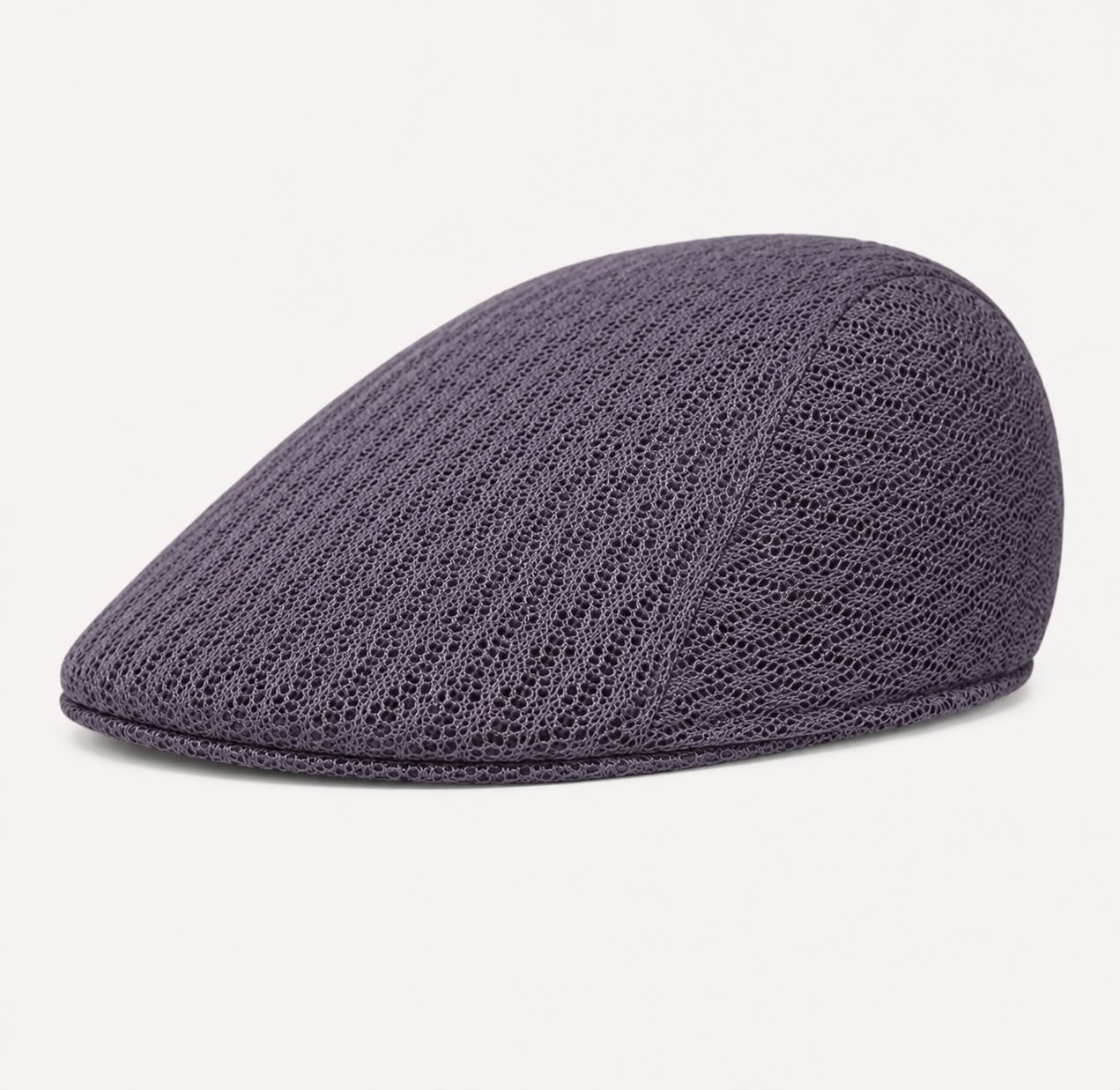 Casquette plate d’été en maille Marceau – Gris clair