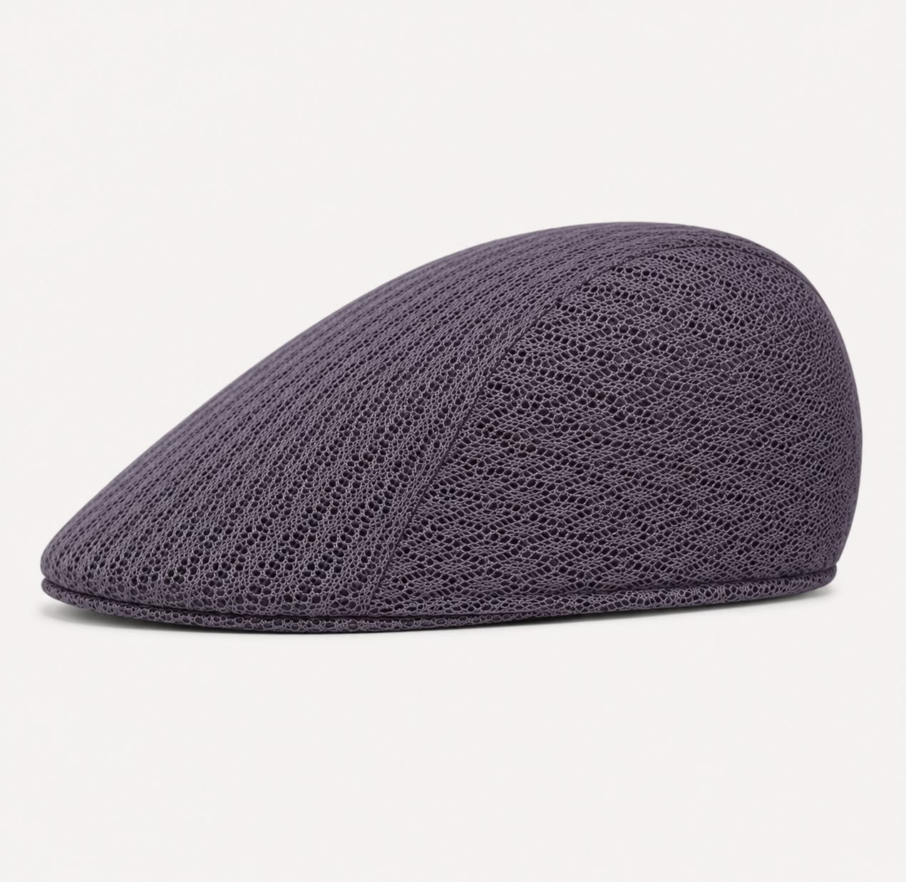 Casquette plate d’été en maille Marceau – Gris clair