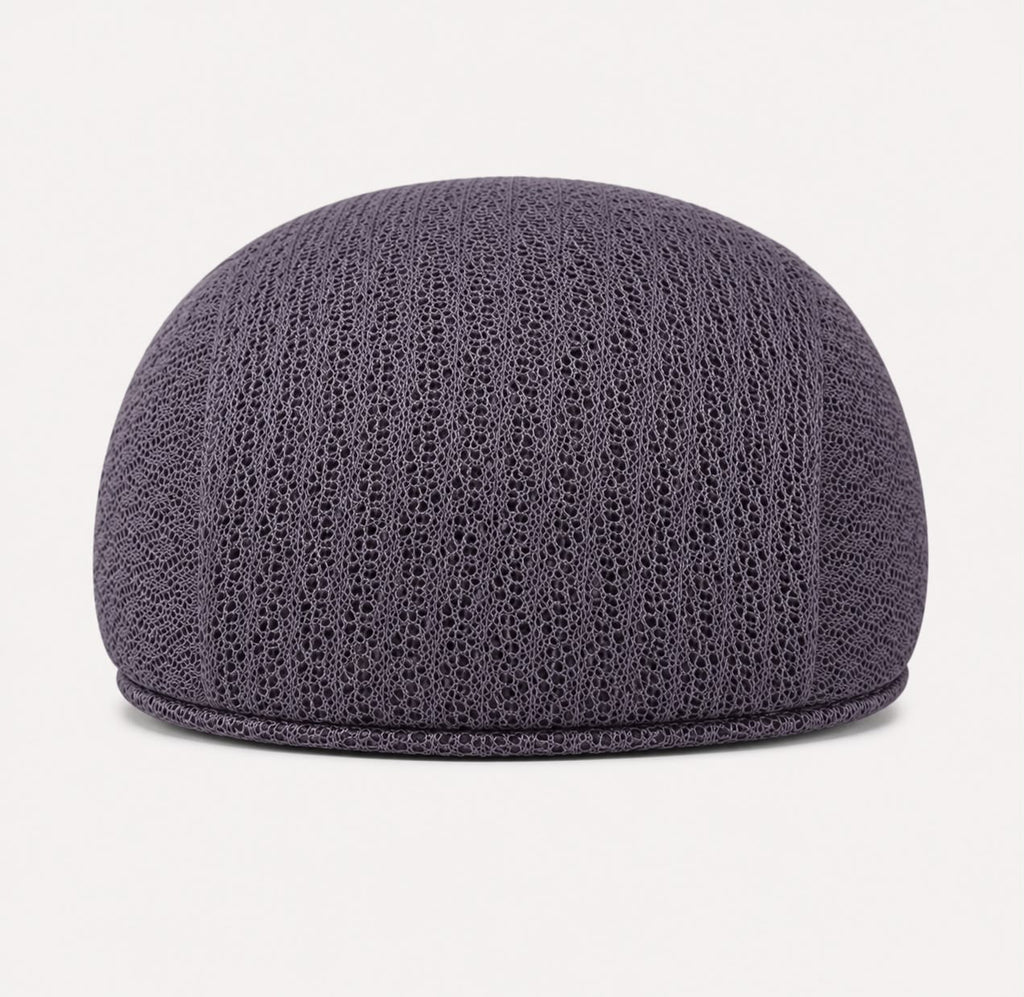 Casquette plate d’été en maille Marceau – Gris clair