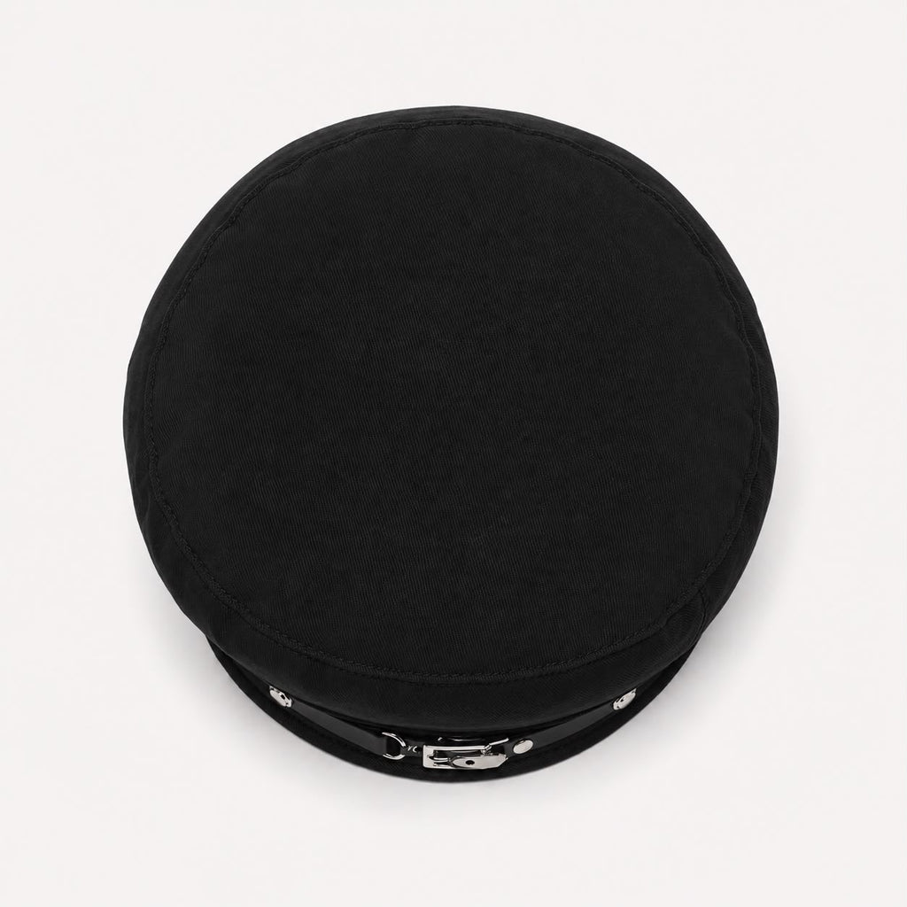 Béret femme noir à boucle – Chic quatre saisons