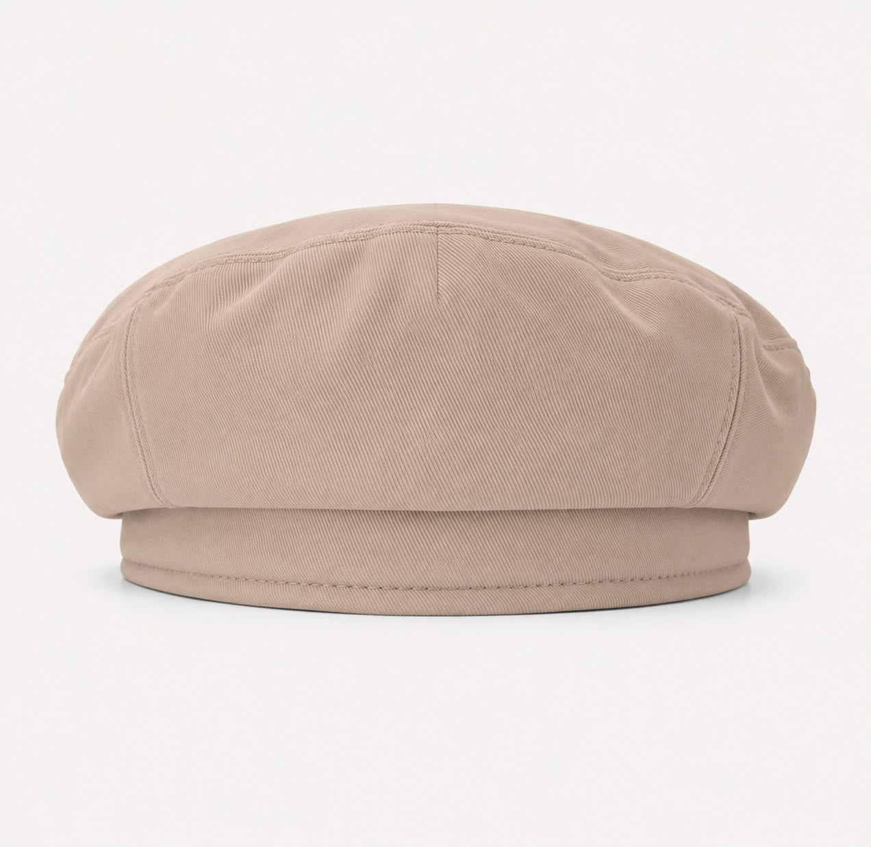 Béret femme kaki à boucle – Élégant quatre saisons