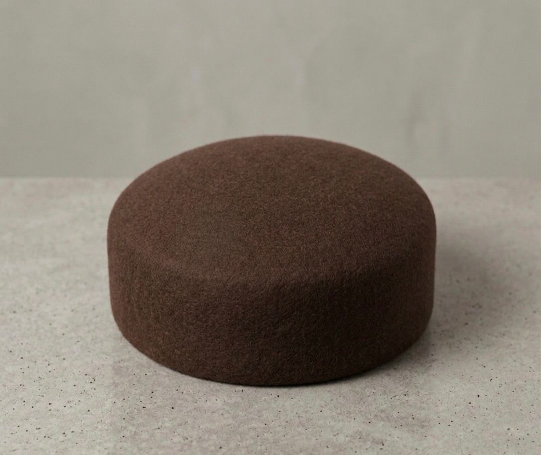 Béret femme laine coffee – Béret vintage élégant hiver style peintre