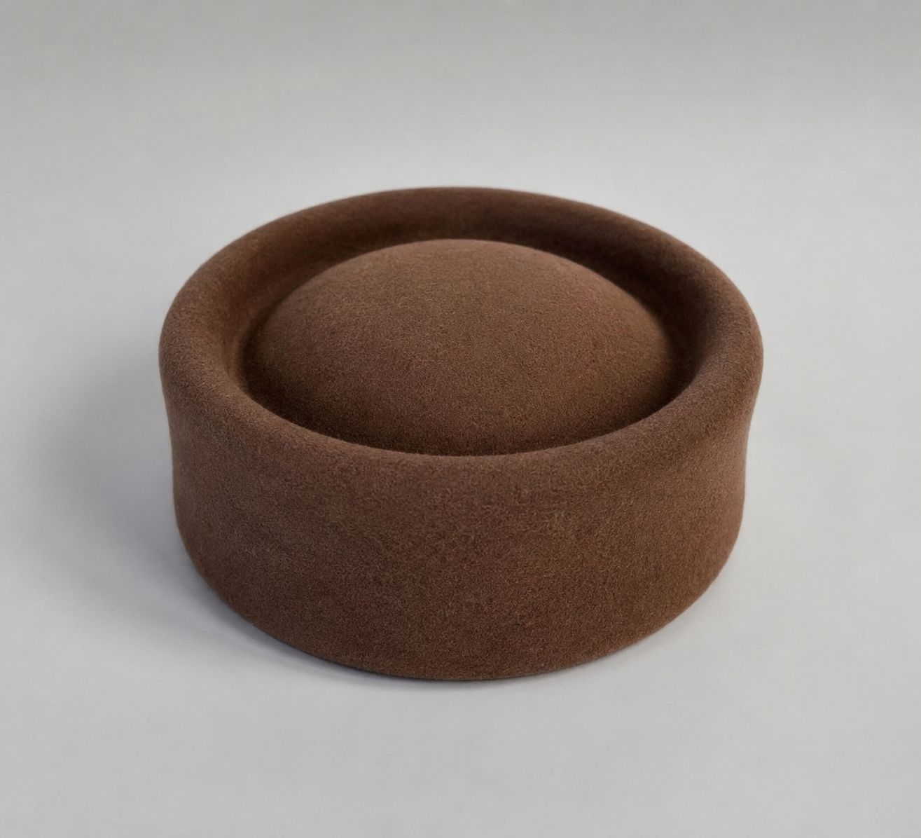Béret femme laine coffee concave top – Béret vintage élégant hiver