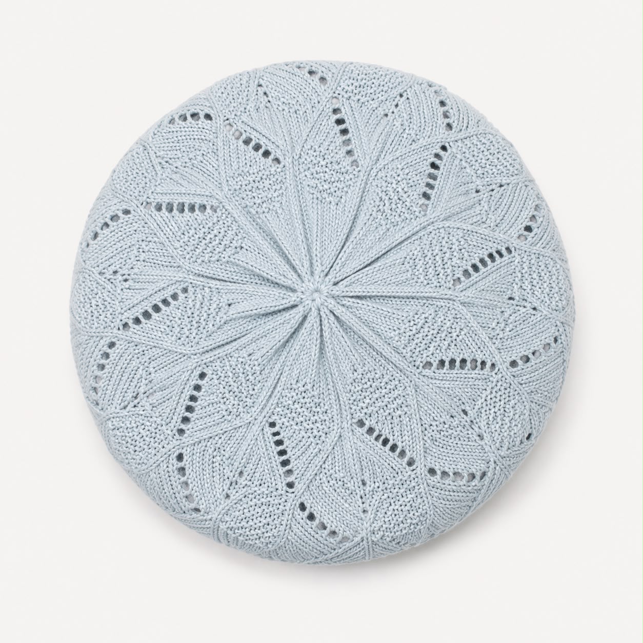 Béret Femme Gris Clair | Tricot Acrylique