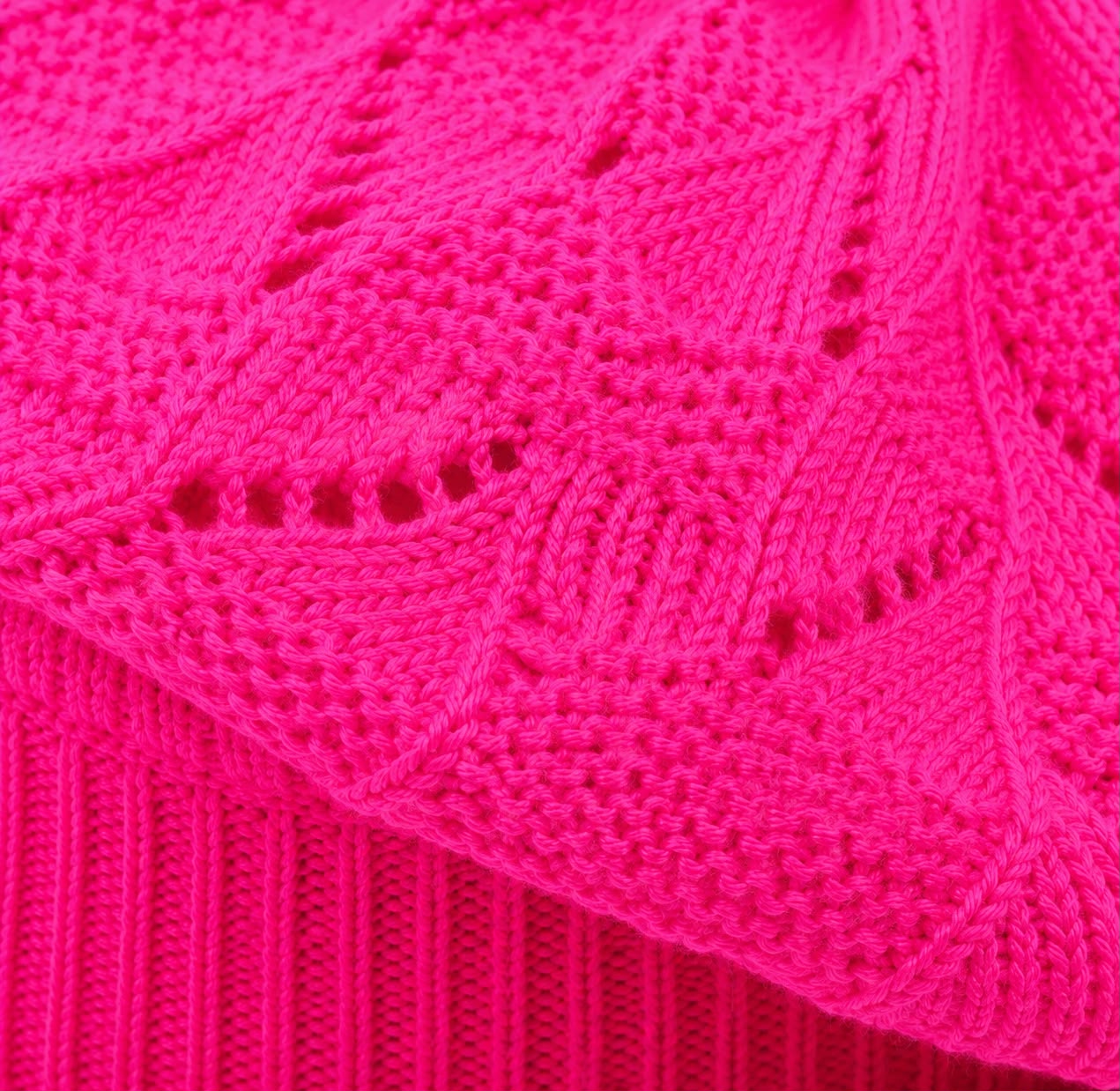 Béret Femme Rose Fuchsia | Tricot Acrylique