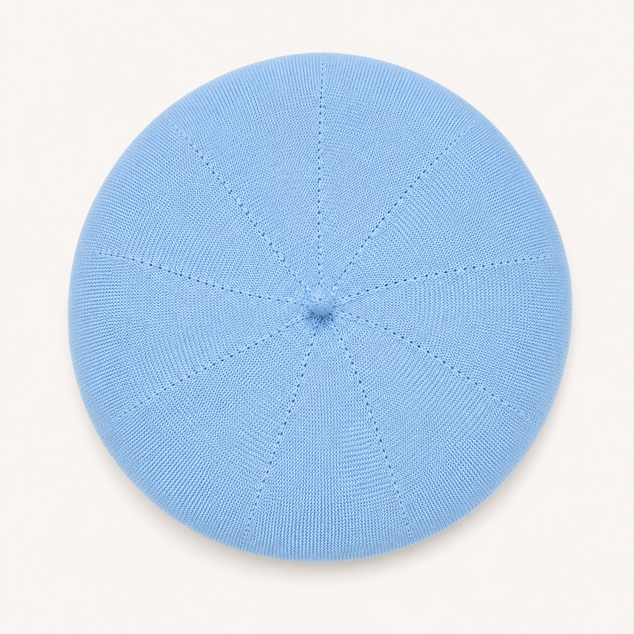 Casquette Béret Femme Bleu | Coton Tricoté