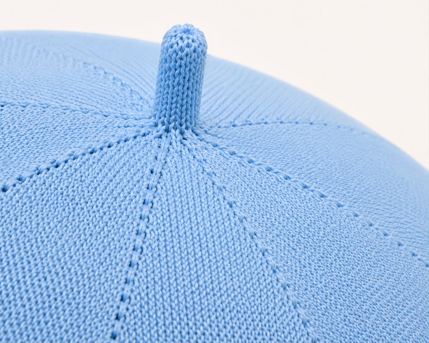 Casquette Béret Femme Bleu | Coton Tricoté