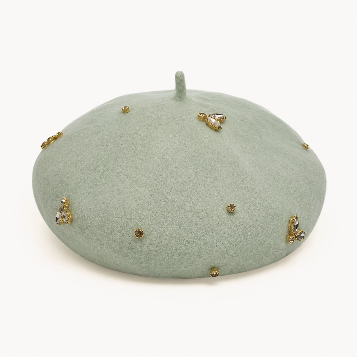 Béret Laine Femme Vert | Abeille Royale