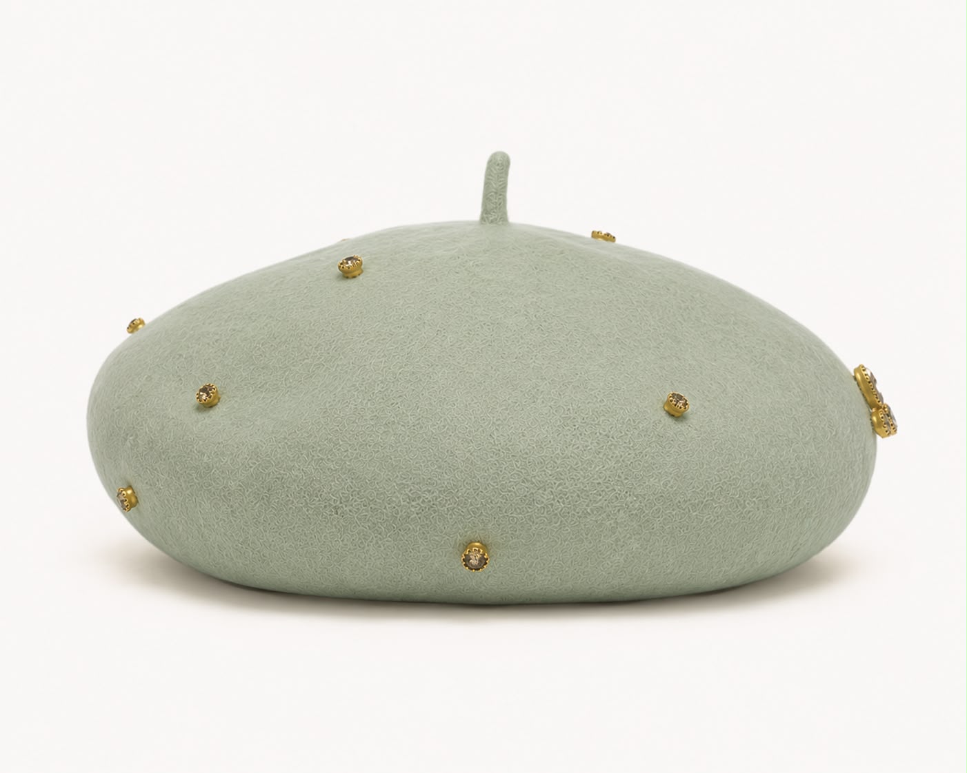 Béret Laine Femme Vert | Abeille Royale