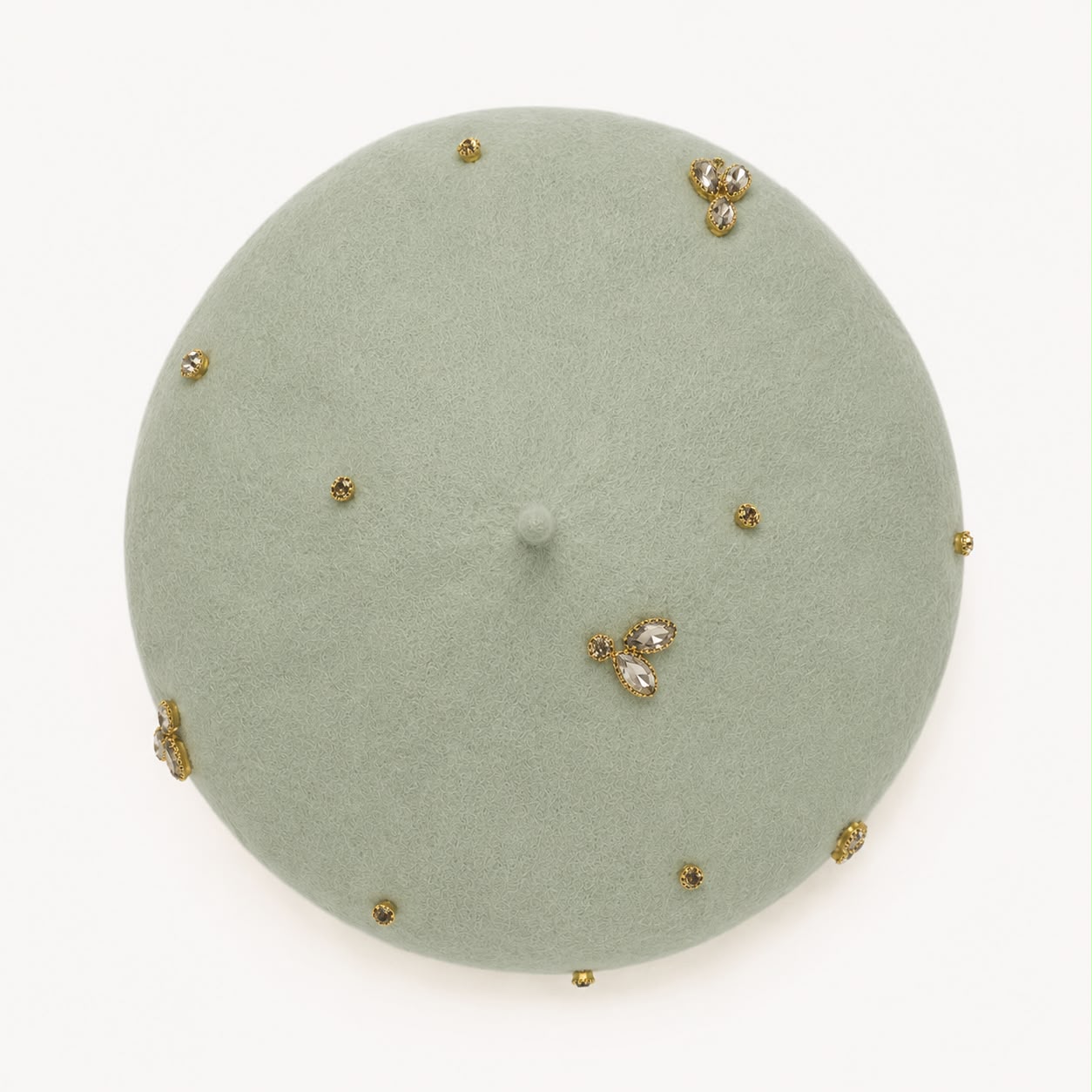Béret Laine Femme Vert | Abeille Royale