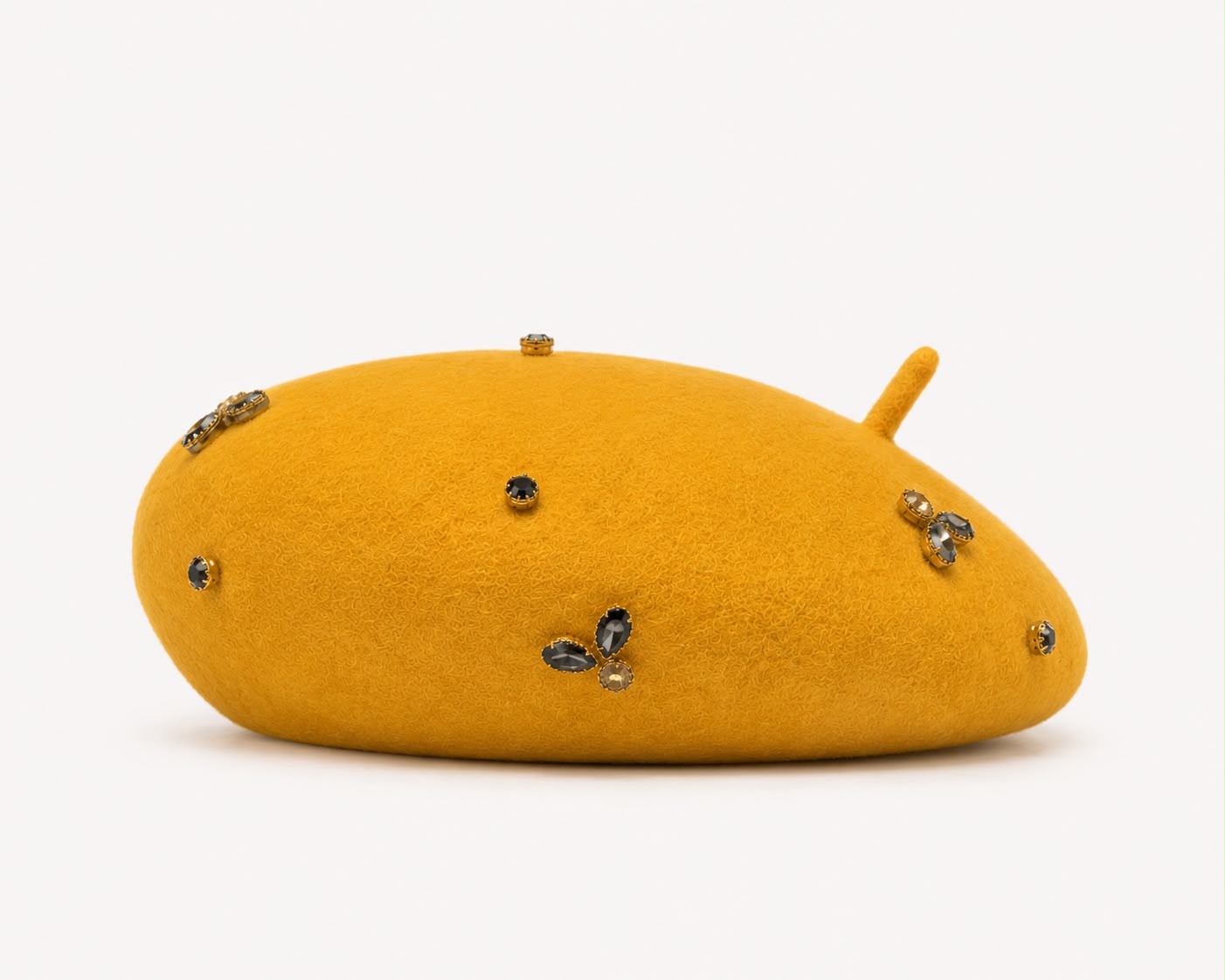 Béret Laine Femme Jaune | Abeille Royale
