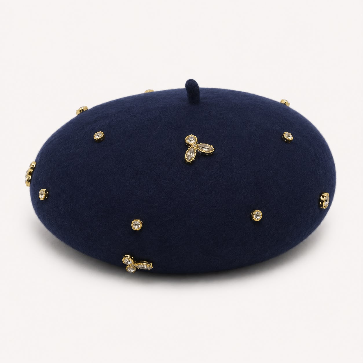 Béret Laine Femme Bleu Marine | Abeille Royale