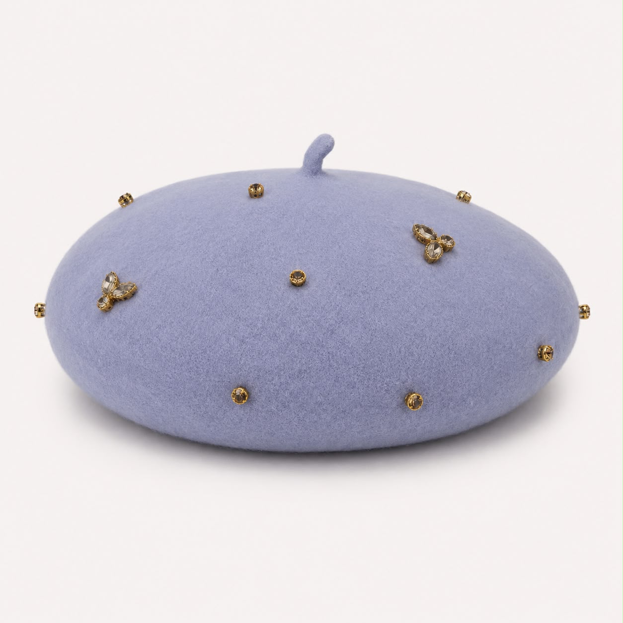 Béret Laine Femme Bleu | Abeille Royale