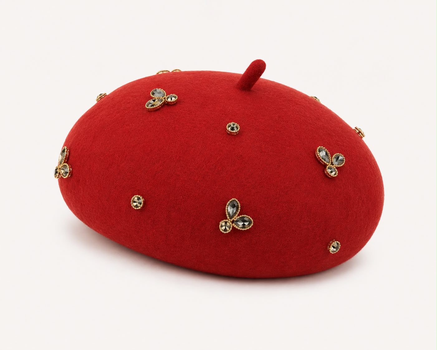 Béret Laine Femme Rouille | Abeille Royale