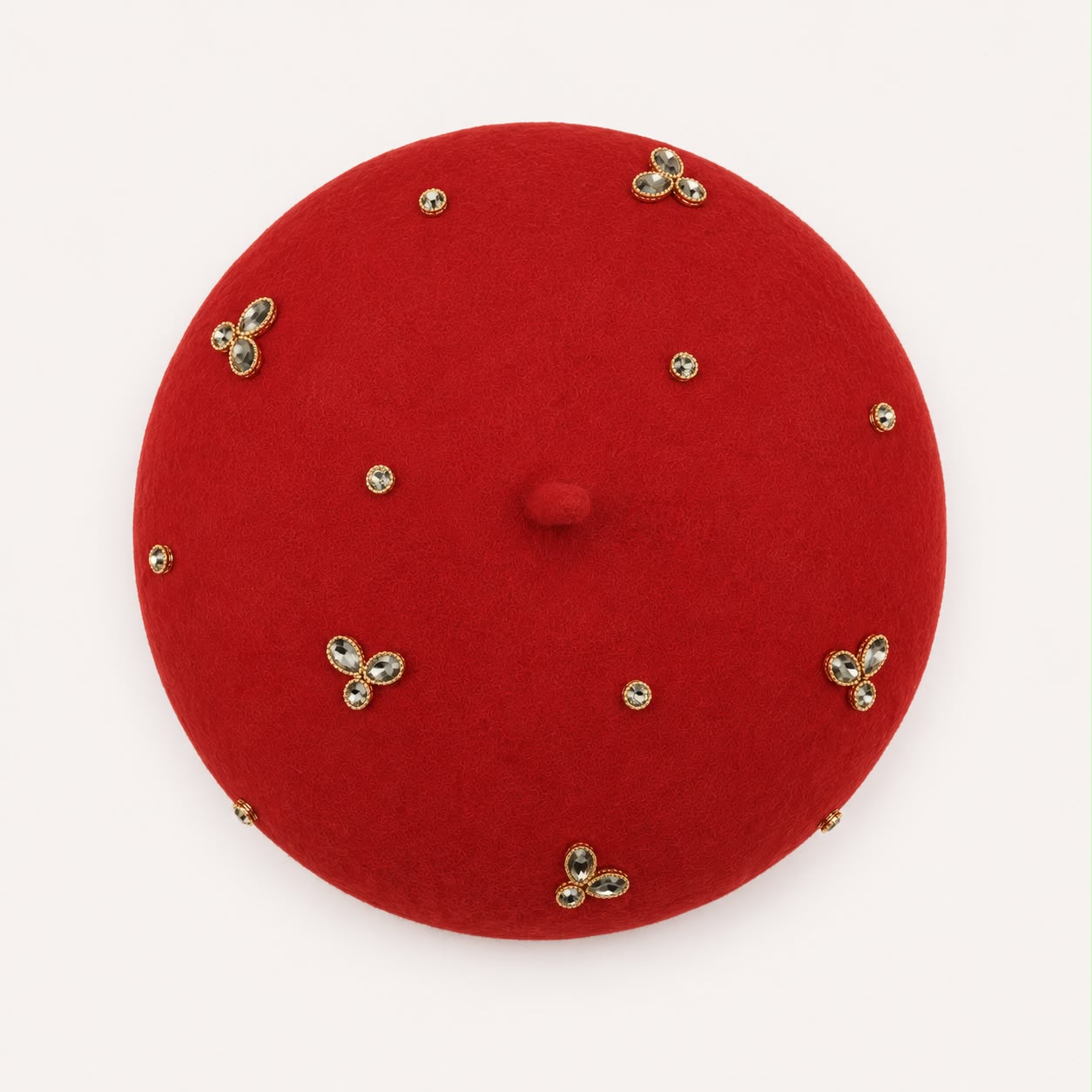Béret Laine Femme Rouille | Abeille Royale