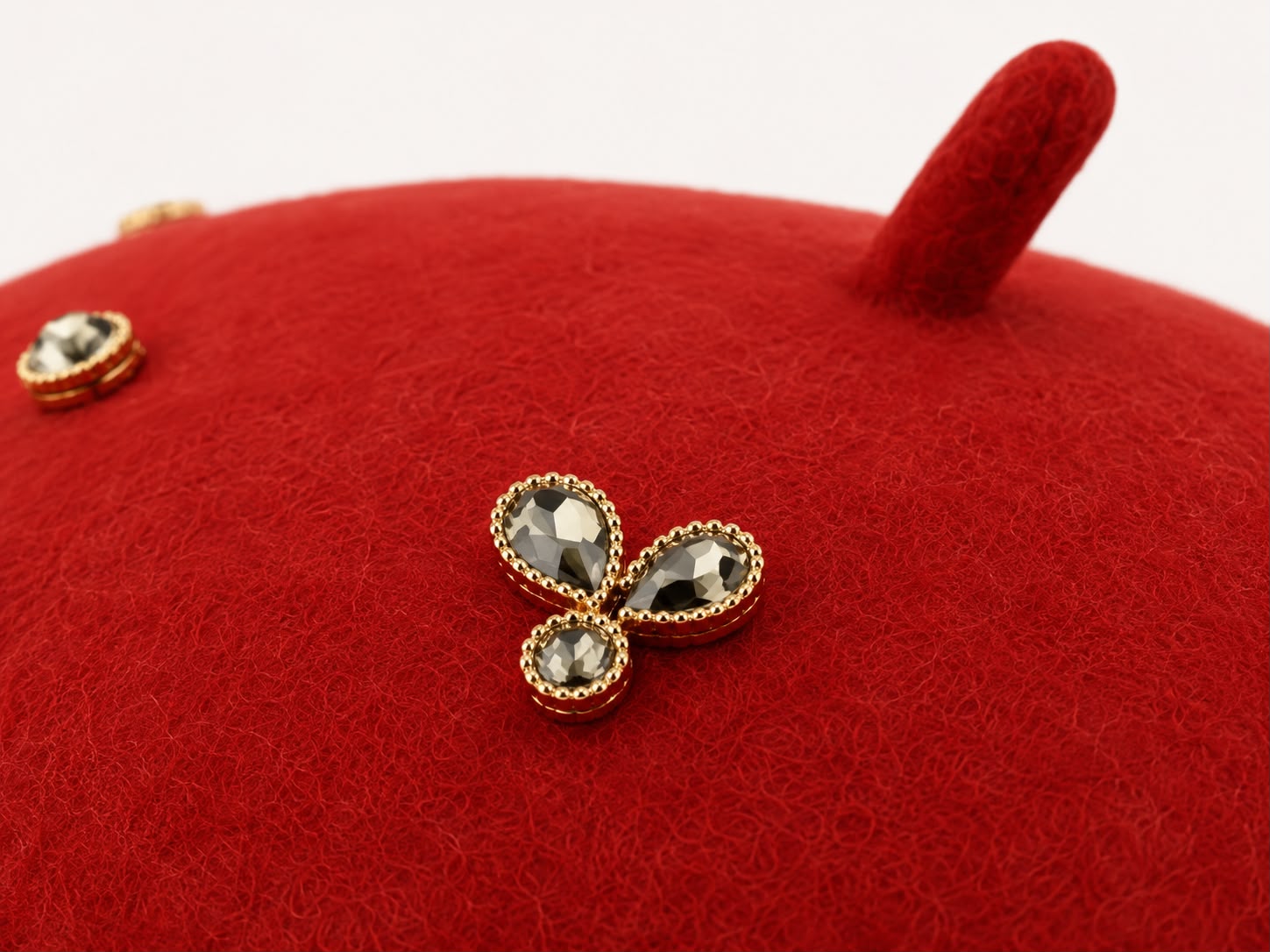 Béret Laine Femme Rouille | Abeille Royale
