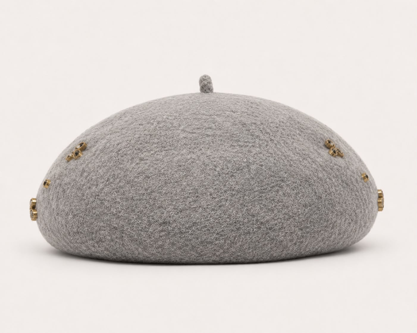 Béret Laine Femme Gris | Abeille Royale