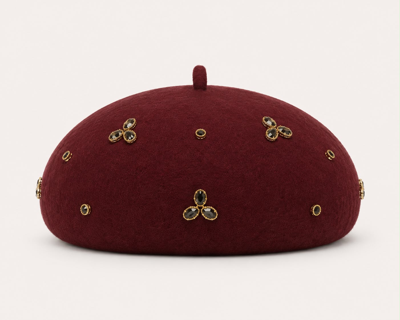 Béret Laine Femme Bordeaux | Abeille Royale
