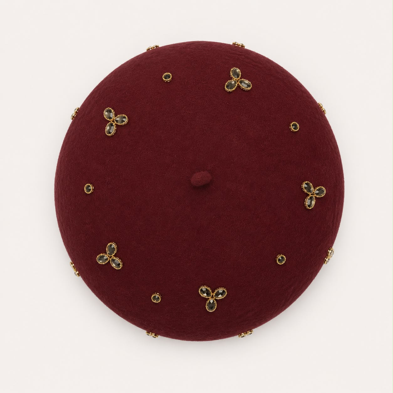Béret Laine Femme Bordeaux | Abeille Royale