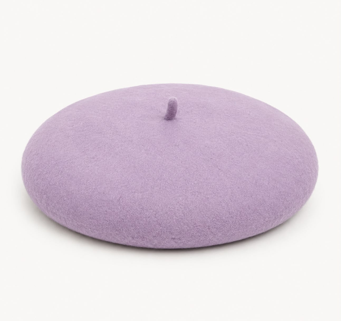 Béret hiver femme lavande