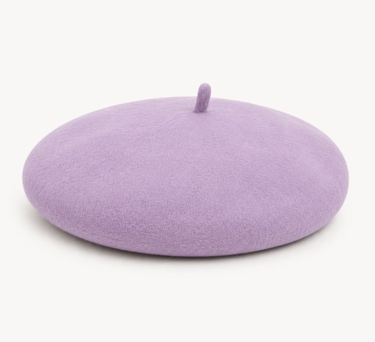 Béret hiver femme lavande