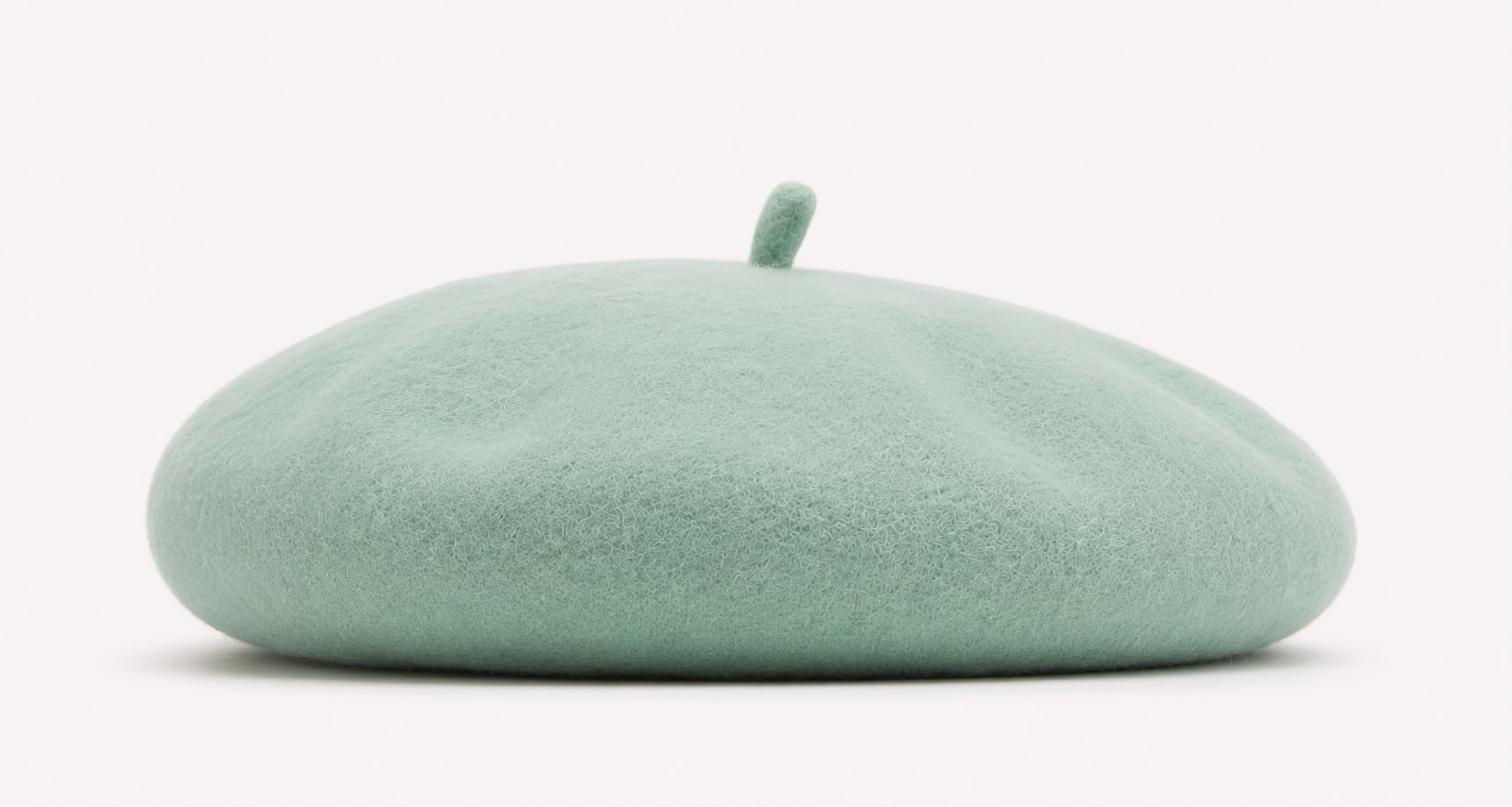 Béret Laine Femme Vert Menthe