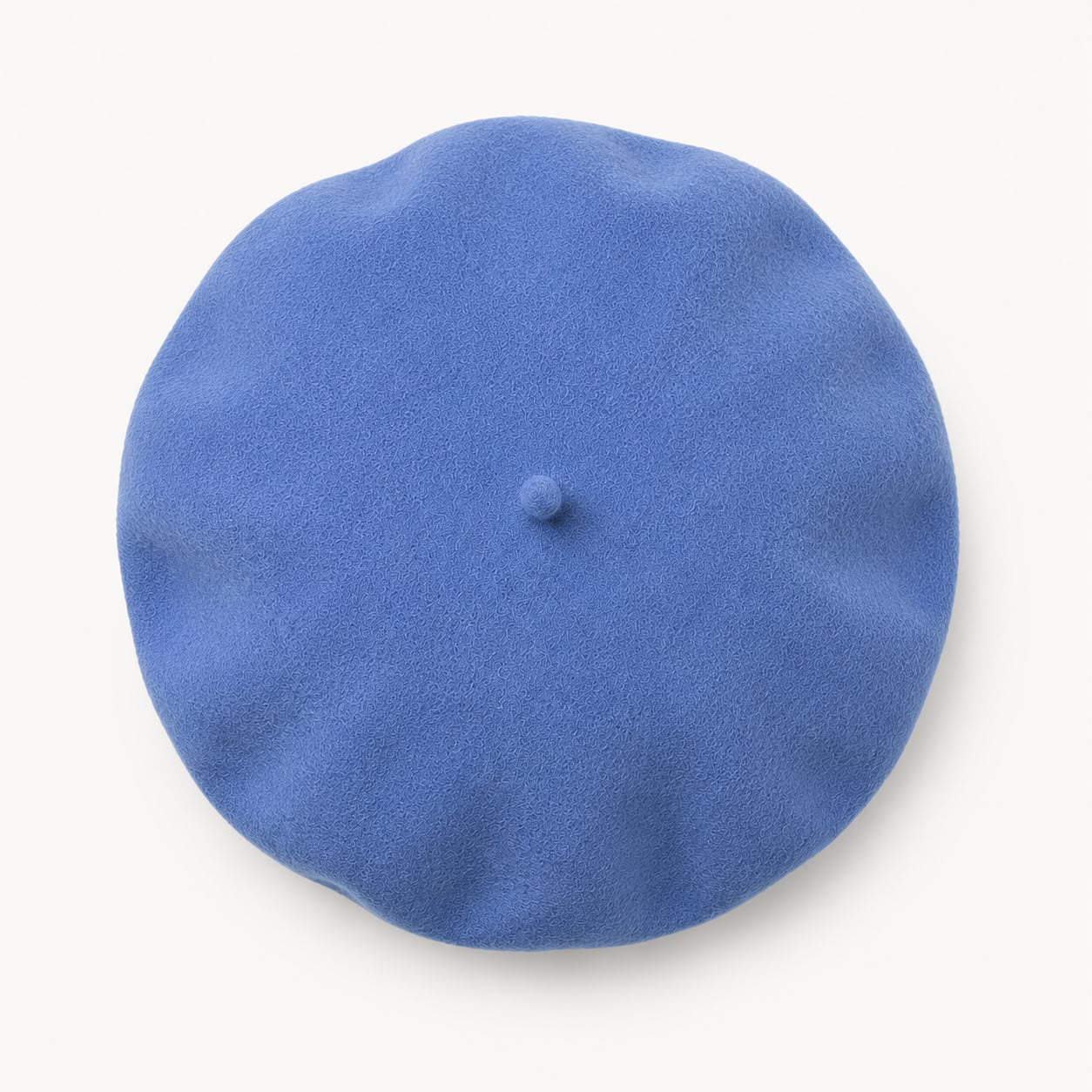 Béret Femme en Laine Bleu Ciel – Chapeau Français Doux Automne Hiver